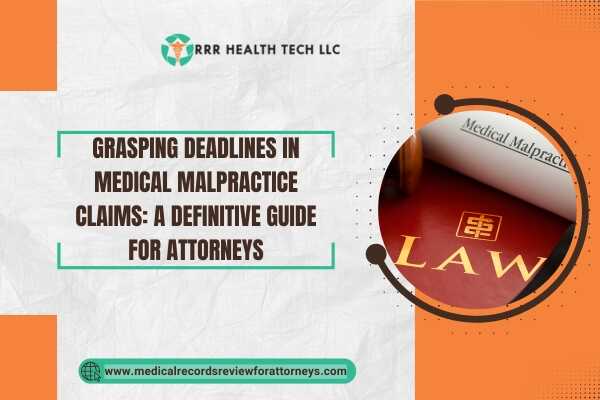 Grasping Deadlines in Medical Malpractice Claims A Definitive Guide for Attorneys